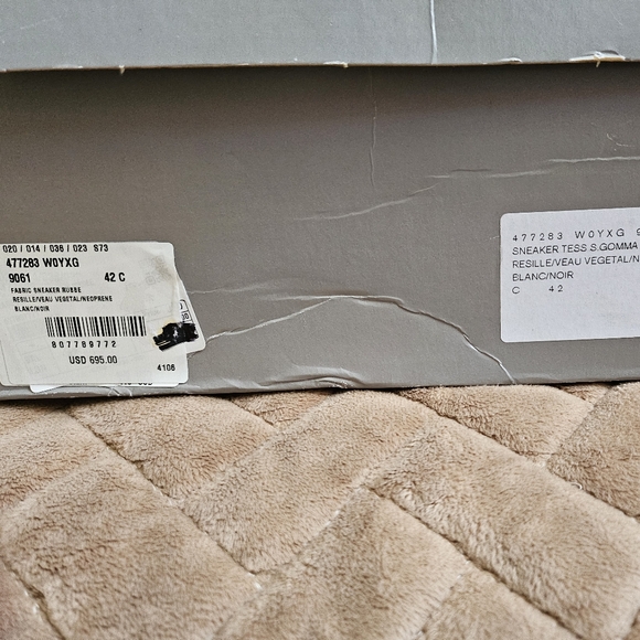 Balenciaga EU 42 US 9 UK 8 Race Runners Black White Blanc Noir Speed Track ITALY - Picture 3 of 13